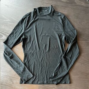 Wild Fable Black Mesh Top